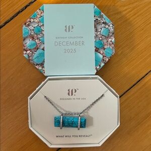 Bomb Party December 2025 Birthday Stone Necklace